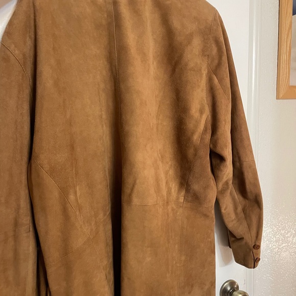Orvis Caramel Suede Jacket - Picture 4 of 4